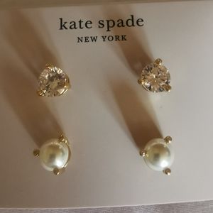 Kate Spade pierced 2 piece Rise and Shine Earring